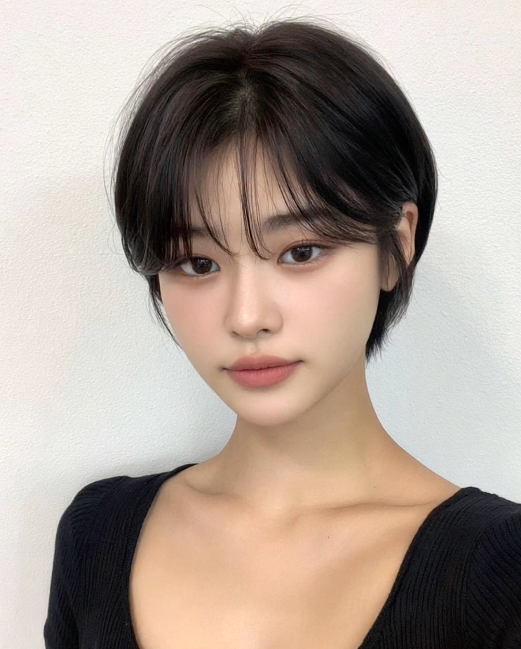 애오개역 신촌 숏컷 어려보이는 짧은 머리 스타일 추천 : 네이버 블로그