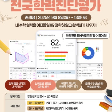 제 12회 학력 진단평가 안내 RSS 대표 이미지