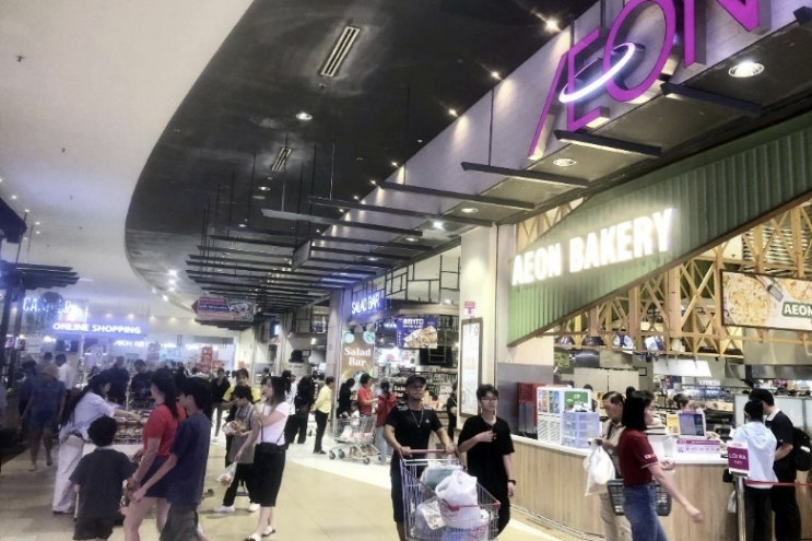 AEON 베트남 8번째 쇼핑몰 메콩 삼각주 지역에서 개장 : 네이버 블로그