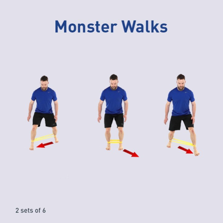 몬스터 운동(Monster Walk / Monster Exercise) : 네이버 블로그