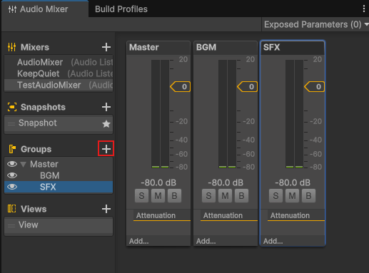 Unity AudioMixer적용 : 네이버 블로그