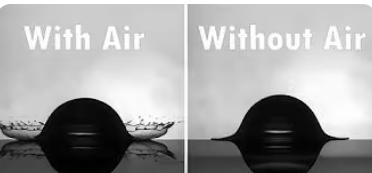 Why do liquids not splash in vaccum? : 네이버 블로그