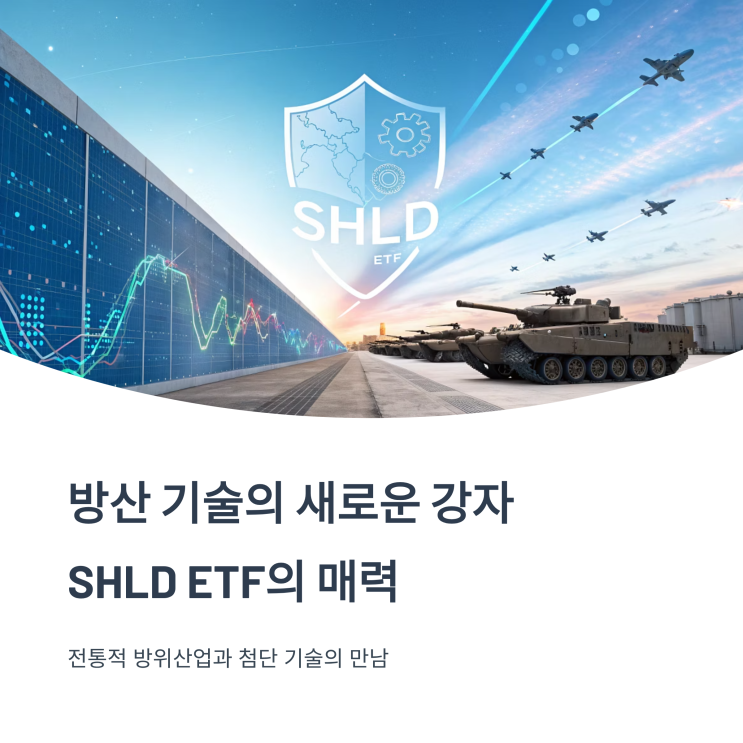 미국주식 방산관련 SHLD 전통 첨단 글로벌 종목을 모두 포함시킨 ETF : 네이버 블로그