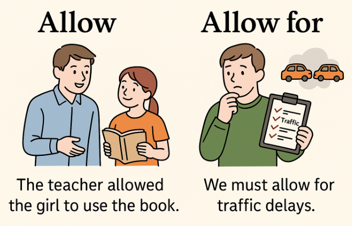 Allow와 Allow for의 차이, 어떻게 다를까? : 네이버 블로그