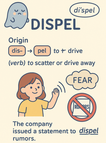 Dispel: 의미와 활용법을 알기 쉽게 풀어보기 : 네이버 블로그