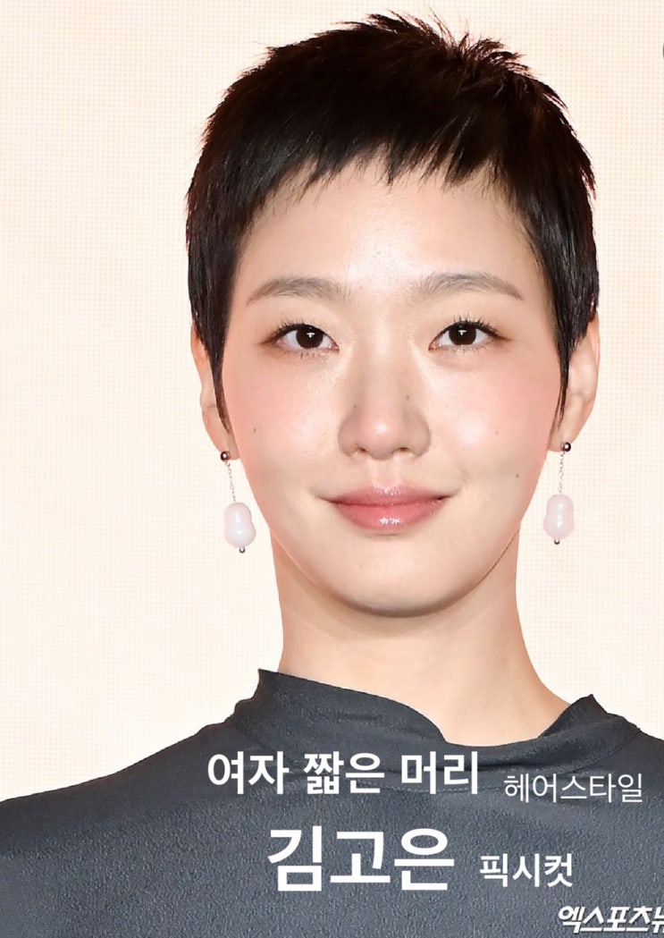 김고은 숏컷 따라잡기!여자 짧은머리 픽시컷 헤어스타일 : 네이버 블로그