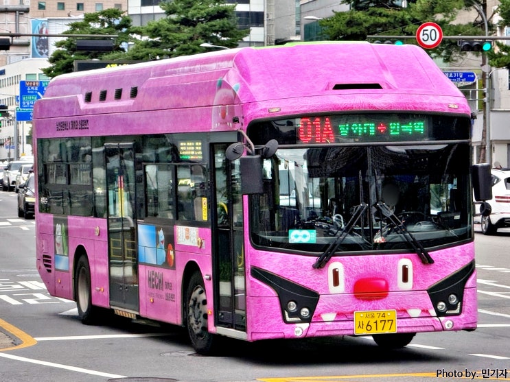 서울 순환 북부운수 01A번 6177호 우진산전 APOLLO 1100 PEV 20 : 네이버 블로그