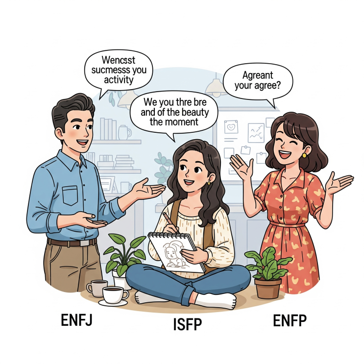 enfj 남자 isfp enfp 여자 궁합 총정리 : 네이버 블로그