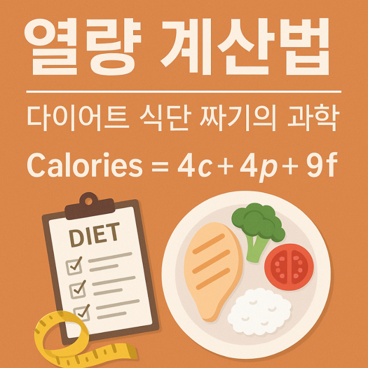 열량 계산법 — 다이어트 식단 짜기의 과학 : 네이버 블로그