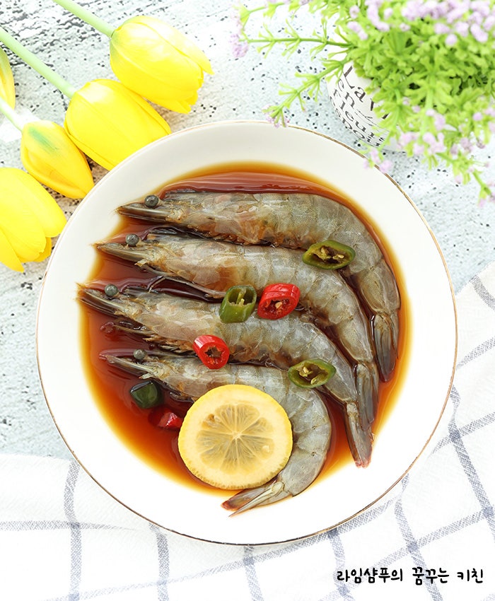 간장 새우장 만들기 새우장 레시피 생물 새우요리 9월 제철 해산물 : 네이버 블로그