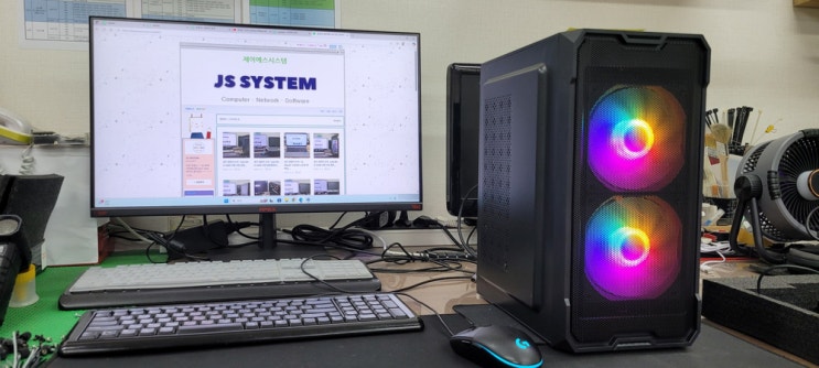 청주 컴퓨터 수리 - intel 6th i5-6500 사양 중고 컴퓨터 조립/세팅 - 제이에스 시스템 - JS SYSTEM ...