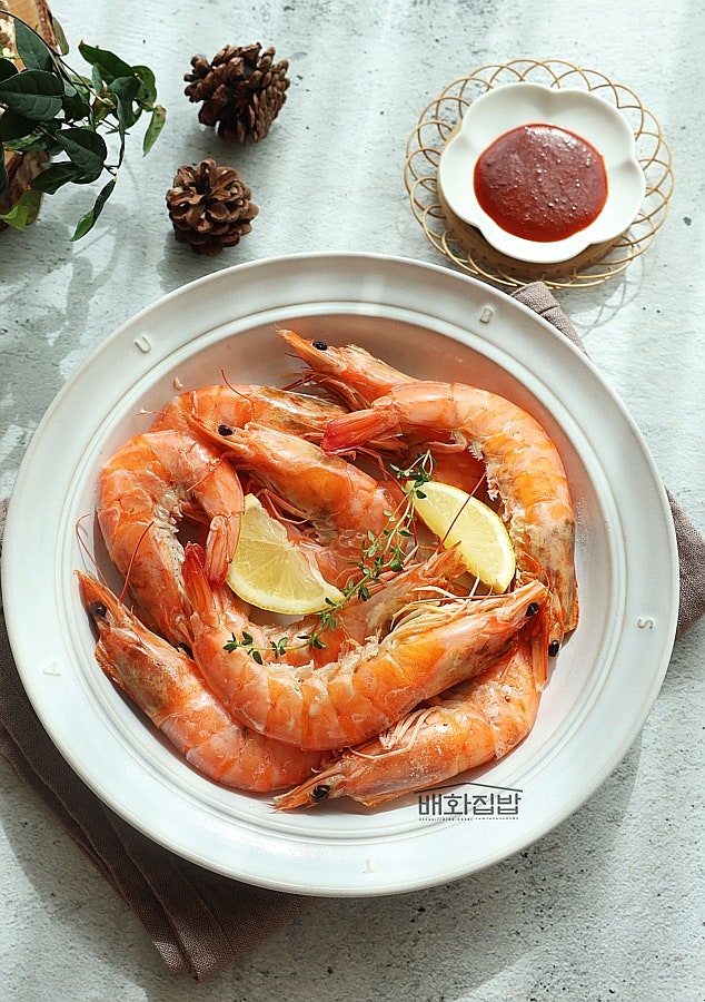 새우찜 새우 맛있게 찌는법 생새우 찌는시간 손질 요리 : 네이버 블로그