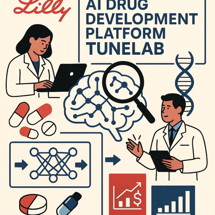 일라이 릴리 Eli Lilly, AI/ML 기반 신약개발 플랫폼 TuneLab 출시 : 네이버 블로그