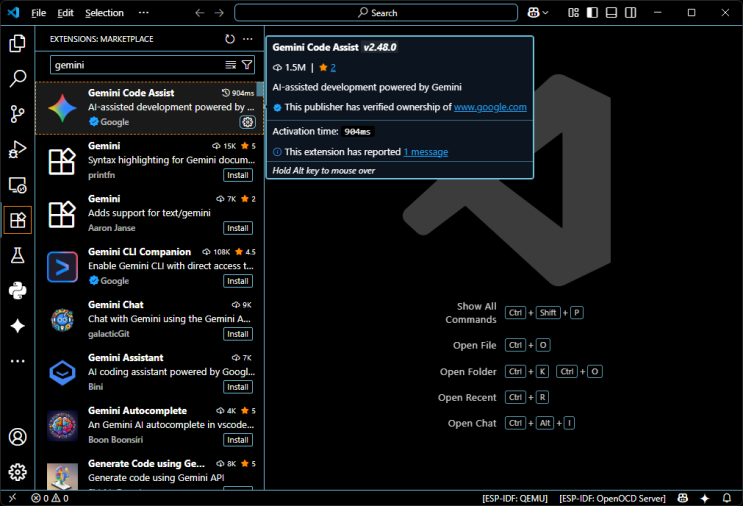 VSCode에 Gemini Code Assist + GitHub Copilot 설치 : 네이버 블로그