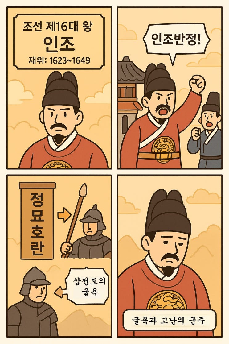 조선 제16대 왕 인조 이종 알아보기 : 네이버 블로그