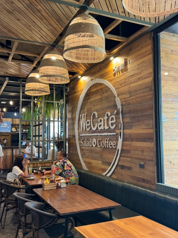 푸켓 맛집 위카페 we cafe 메뉴 추천 가격 내돈내산 후기 : 네이버 블로그