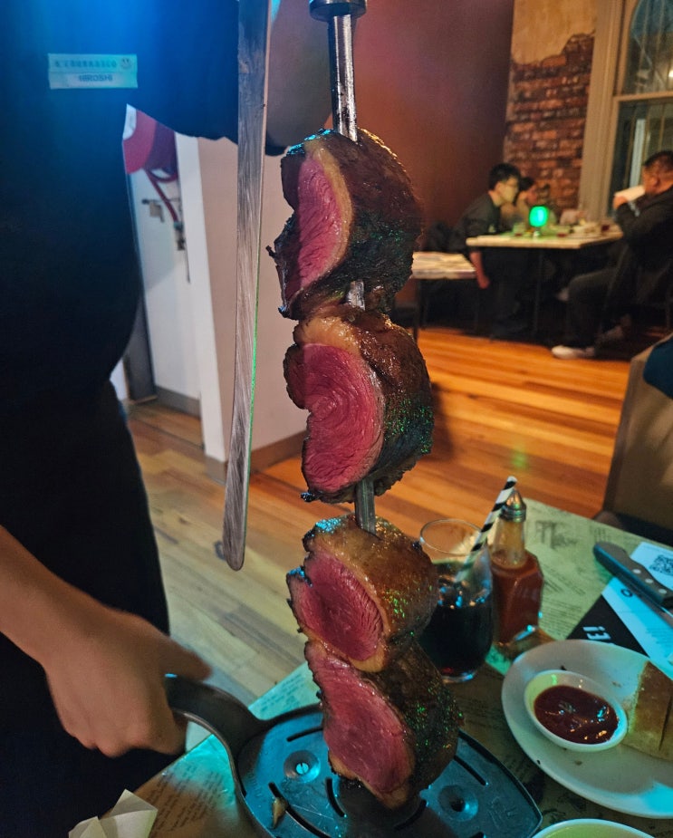 [멜버른 맛집] 호주 브라질리언 바비큐 무한리필 B’Churrasco 후기 / ....