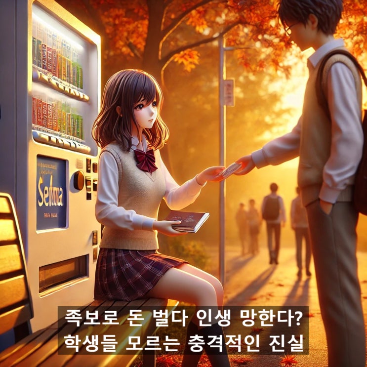 족보로 돈 벌다 인생 망한다? 학생들 모르는 충격적인 진실 : 네이버 블로그