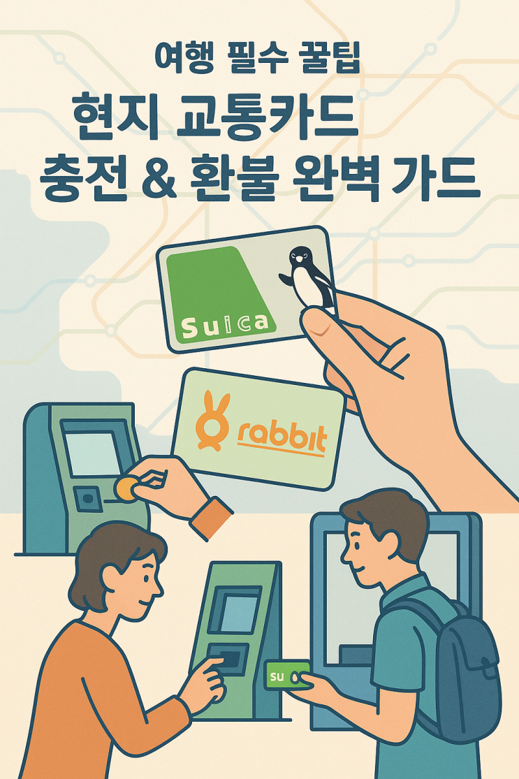 일본 Suica·태국 Rabbit Card 교통카드 충전 & 환불 방법 총정리 : 네이버 블로그