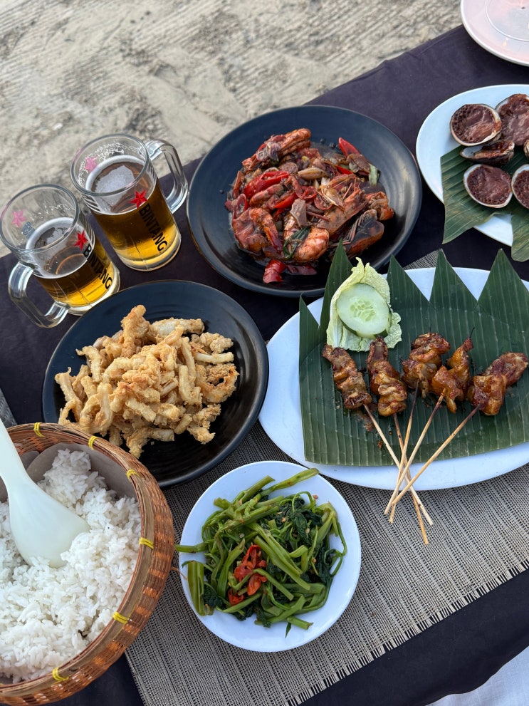 발리 신혼여행 짐바란 씨푸드 맛집 선셋 명소 테바카페(teba cafe) 후기 / 남부투어 기사님 추천 : 네이버 블로그