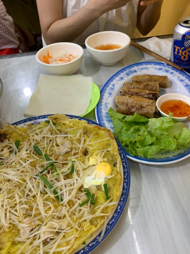 베트남 나트랑 여행 반쎄오 찐로컬 맛집 반쎄오차오85 banh xeo chao 85