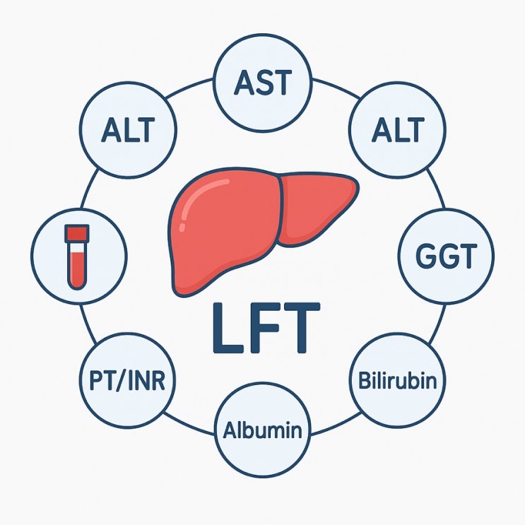 간기능 검사(LFT) 이상 수치, 어떻게 해석할까?AST, ALT, ALP, Bilirubin 한눈에 이해하기 : 네이버 블로그