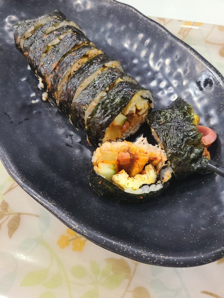 대구 동성로 혼밥 맛집 바뷔치 매참김밥 : 네이버 블로그
