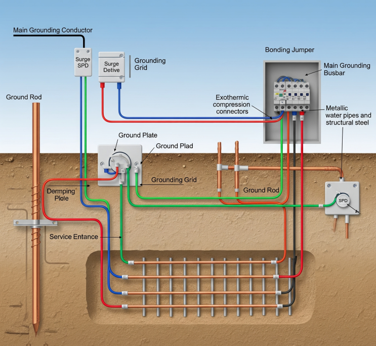 💡 전기 설계 완전 이해 — Power, Grounding, Lighting, Fire Alarm System : 네이버 블로그