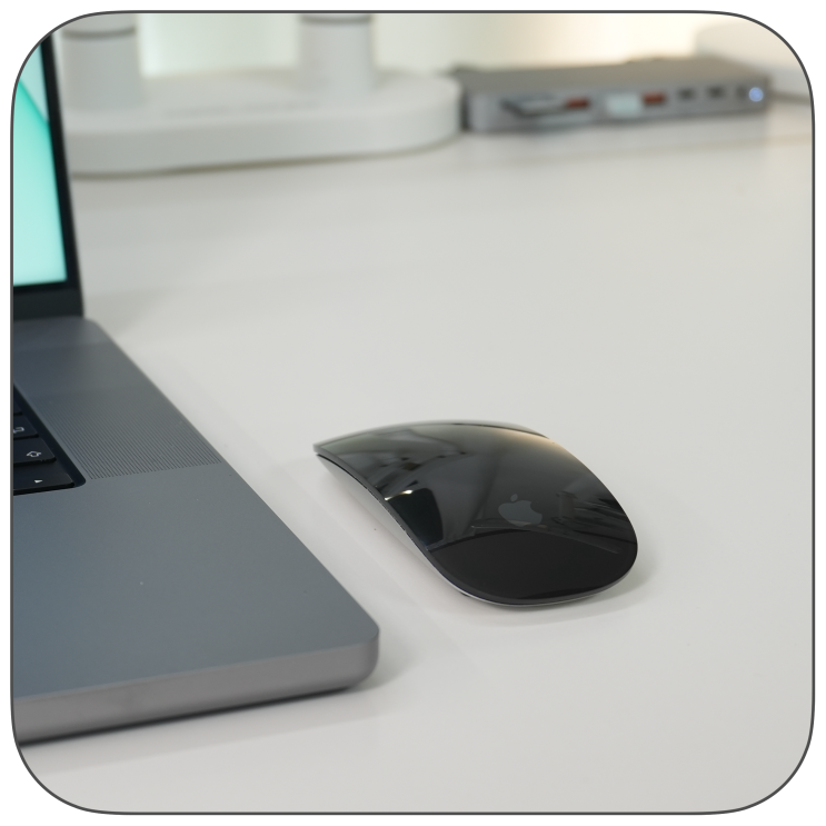 매직 마우스 2 블랙 USB-C, 맥을 위한 전용 마우스 맥북프로 16인치와 함께 써보니