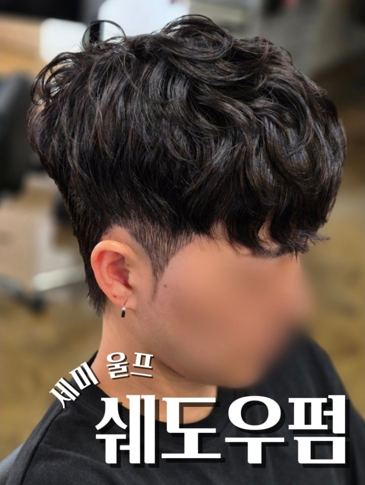 남자 쉐도우펌 남자 울프컷 소프트 투블럭 감각적인 스타일 변신 : 네이버 블로그