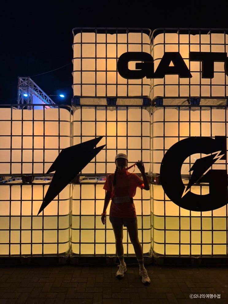 2025 서울 잠수교 나이트런 10k 완주 기록 코스 첫 혼자 마라톤 후기 🏃🏻‍♀️