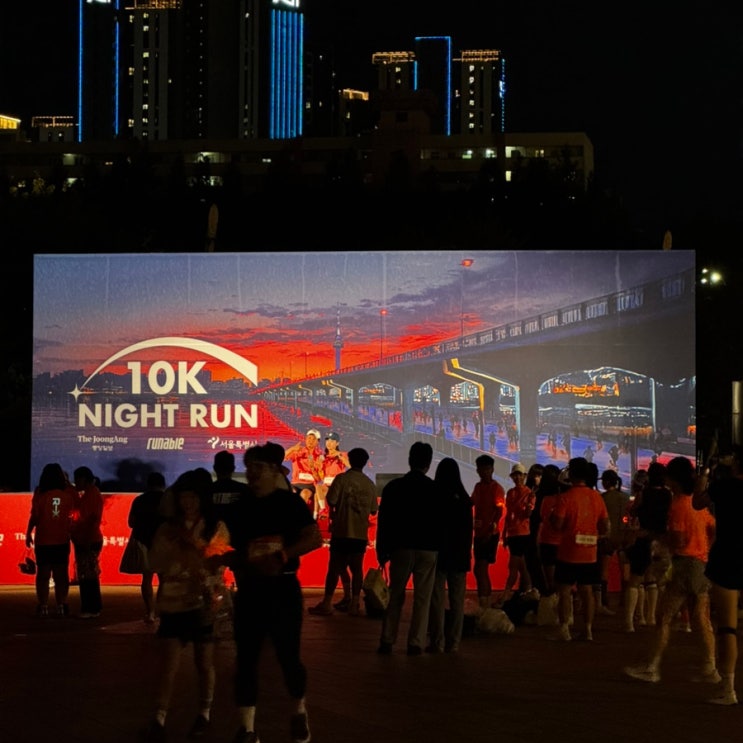 2025 서울 잠수교 10K 나이트런 굿즈 기념품 완주 후기