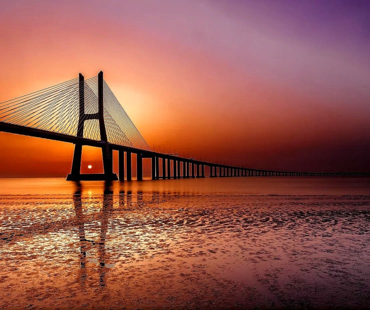 리스보아의 神秘《바스쿠 다 가마 다리 Ponte Vasco da Gama》유럽에서 ....