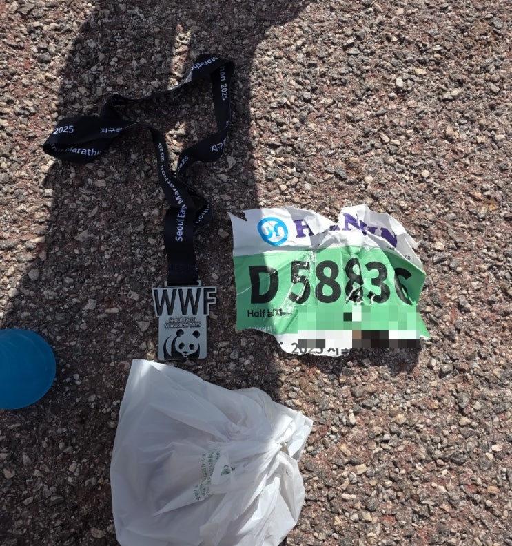 2025 서울어스마라톤대회 하프 참가 후기 첫 출전