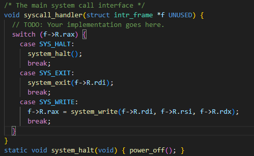 09.13(토) TIL KAIST pintOS project 2 User program (3) System call 요구사항 ...