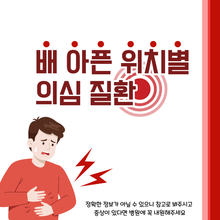 배 아픈 위치별로 알아보는 의심 질환 – 내 몸의 신호를 놓치지 마세요! : 네이버 블로그