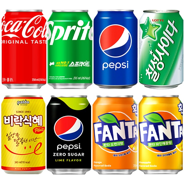 뚱캔 음료수 24캔 세트, 코카콜라·칠성사이다 등 인기 캔음료 한 번에 대용량 구매하기 : 네이버 블로그