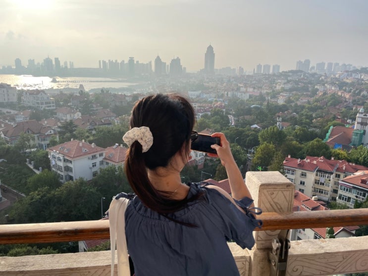 칭다오 자유여행; 칭다오 관광 추천, 팔대관풍경구 소어산 전망대 ....