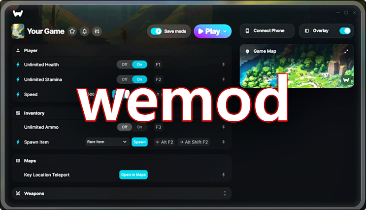 통합 게임 트레이너 프로그램 Wemod 무설치 버전 : 네이버 블로그