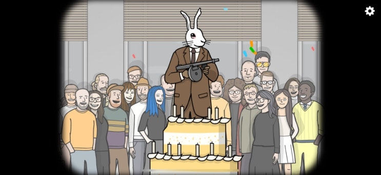 러스티 레이크 더 미스터 래빗 매직 쇼 공략- 20막 이후 축하파티(Rusty Lake The Mr. Rabbit Magic ...