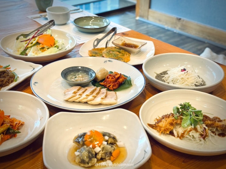 청주상견례 장소로 좋은 한정식맛집 마실 룸 식당 : 네이버 블로그