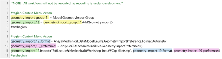 [75호:미리보기] Ansys Mechanical의 Script Recording 기능을 통한 PyMechanical 활용법 ...