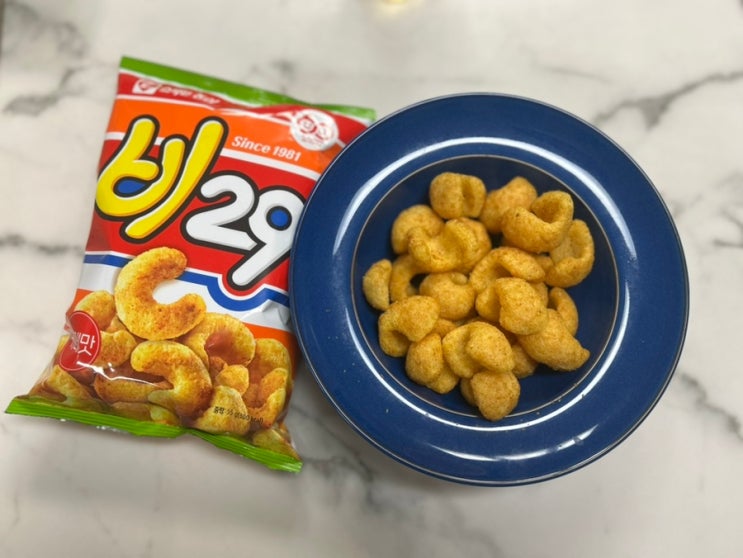 옛날 추억의 과자 농심 비29 카레맛 과자 맥주안주 추천 : 네이버 블로그