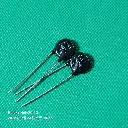 Z10D151, Z151 Zenamic, Z10D331, Z331 Zenamic, Size:12.5mm, Varistor ...