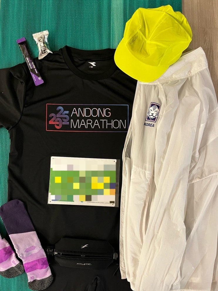 1km 8분대 러닝 초보의 2025 안동마라톤 10km 후기(완주 성공)