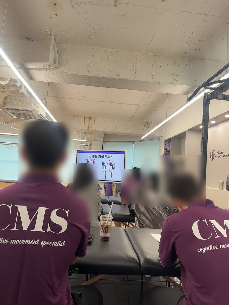양평동 pt CMS 인지 움직임 교육 후기 끊임없이 발전하는 트레이너 장성식의 성장기록 : 네이버 블로그