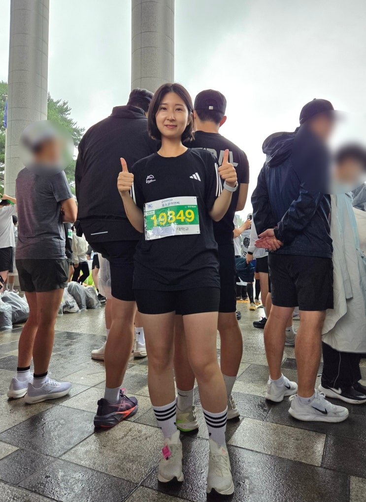[송도국제마라톤2025] 우중주 마라톤 대회 후기ㅣ10km🏃🏻‍♀️🏃🏻‍♂️