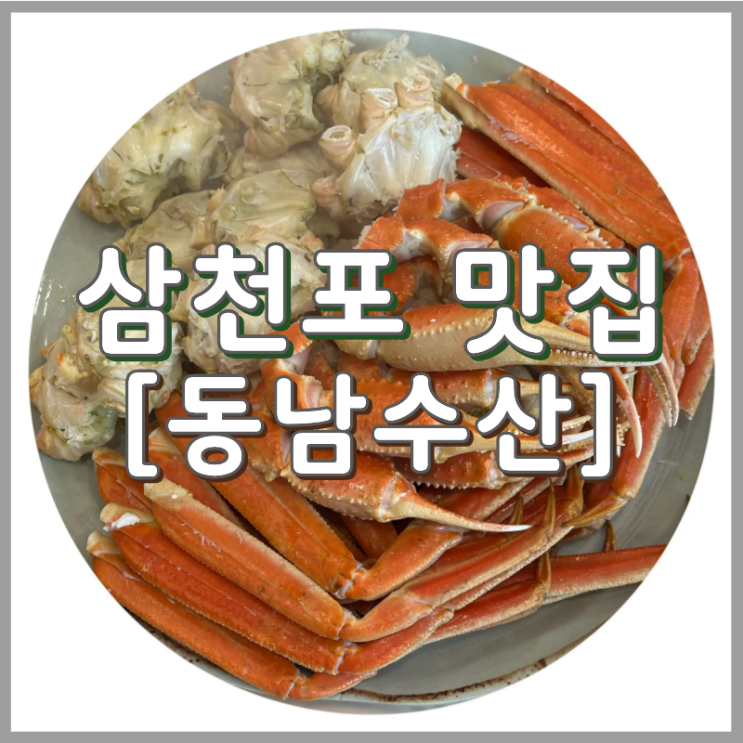 사천 삼천포 케이블카맛집 동남수산, 대게 킹크랩 시세 : 네이버 블로그