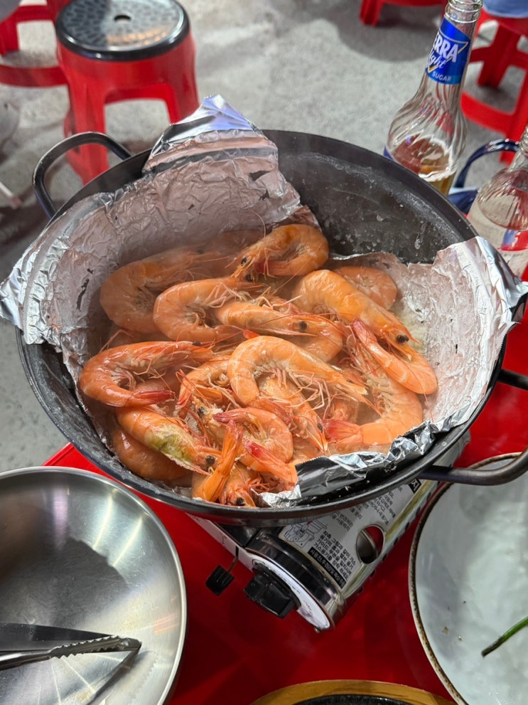 다산맛집 대황금어장 – 제철 새우에 야장까지 완벽 : 네이버 블로그