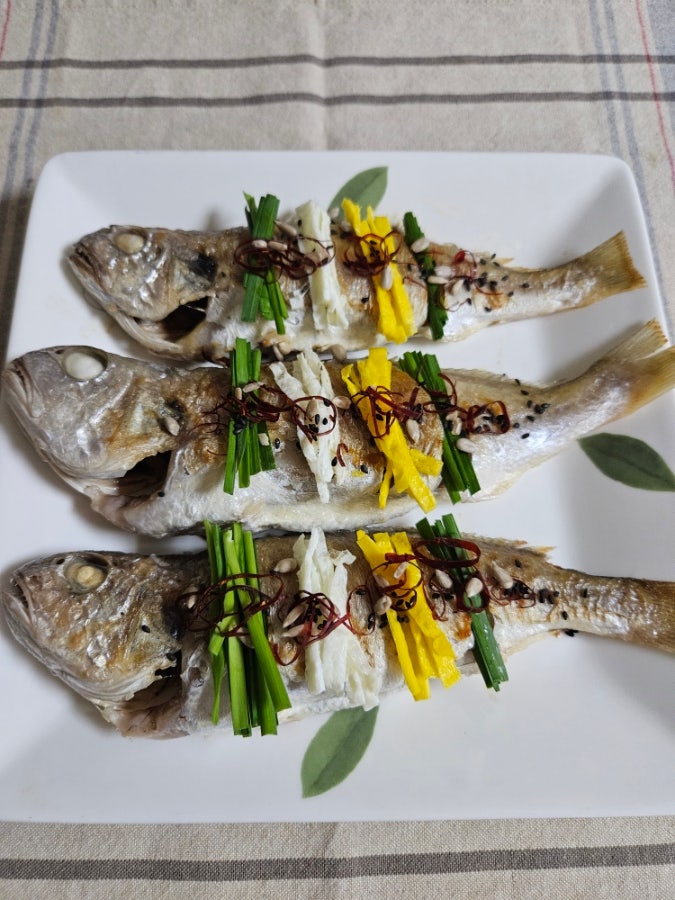 조기 구이 조기찜 만들기 생선요리 명절차례상 생선요리 부서지지 않는 조기찜 맛있게 만드는법 : 네이버 블로그